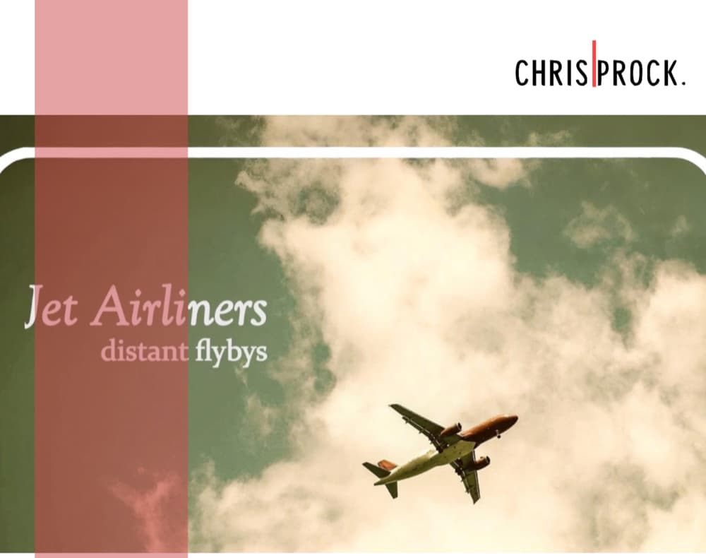 Jet Airliners: distant flybys